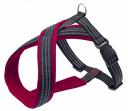 Каскад Шлейка для собак нейлоновая Х-образная с мягкой подкладкой, M, обхват шеи 40 см, обхват груди 44-55 см, ширина 20 мм, красная Каскад Шлейка для собак нейлоновая Х-образная с мягкой подкладкой, M, обхват шеи 40 см, обхват груди 44-55 см, ширина 20 мм, красная