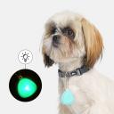 Rungo Маячок светящийся в форме алмаза силиконовый на ошейник для собак, 4х2х4,5 см, бирюзовый Rungo Маячок светящийся в форме алмаза силиконовый на ошейник для собак, 4х2х4,5 см, бирюзовый
