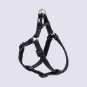 Rungo Шлейка для собак нейлоновая Step-in, обхват груди 28-38 см, ширина 10 мм, черная Rungo Шлейка для собак нейлоновая Step-in, обхват груди 28-38 см, ширина 10 мм, черная