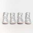 Petmax Ботинки-дутики для собак, XS, серебряный Petmax Ботинки-дутики для собак, XS, серебряный