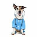 Petmax Дождевик с капюшоном и ножками для собак, XL, синий (унисекс) Petmax Дождевик с капюшоном и ножками для собак, XL, синий (унисекс)