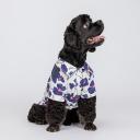 Petmax Футболка с синими цветами для собак, 3XL Petmax Футболка с синими цветами для собак, 3XL