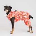 Petmax Комбинезон на замке для собак, 2XL, оранжево-белый (унисекс) Petmax Комбинезон на замке для собак, 2XL, оранжево-белый (унисекс)