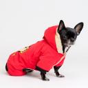 Petmax Комбинезон с капюшоном для собак, S, красный (унисекс) Petmax Комбинезон с капюшоном для собак, S, красный (унисекс)