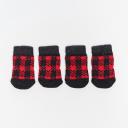 Petmax Носки в клетку для собак, S, красно-черные Petmax Носки в клетку для собак, S, красно-черные