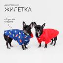 Petmax Жилетка двусторонняя для собак, XS, красная Petmax Жилетка двусторонняя для собак, XS, красная