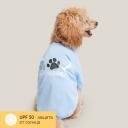 RURRI Футболка для собак Друг человека, S, голубая RURRI Футболка для собак Друг человека, S, голубая