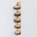 Petmax Лесенка из спилов для птиц и грызунов 5 ступенек, 30 см Petmax Лесенка из спилов для птиц и грызунов 5 ступенек, 30 см