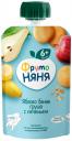 Пюре ФрутоНяня из яблок с бананом грушей и печеньем 90г Пюре ФрутоНяня из яблок с бананом грушей и печеньем 90г