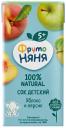 Сок ФрутоНяня Яблоко-персик 200мл - Vprok.ru Перекрёсток Сок ФрутоНяня Яблоко-персик 200мл - Vprok.ru Перекрёсток