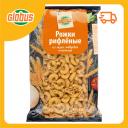 Макаронные изделия Глобус Рожки рифлёные Макаронные изделия Глобус Рожки рифлёные