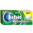 Жевательная резинка Orbit Refreshers с мятой, 16 г Жевательная резинка Orbit Refreshers с мятой, 16 г