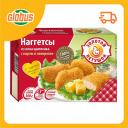 Наггетсы из мяса цыплёнка Золотой Петушок с сыром в панировке Наггетсы из мяса цыплёнка Золотой Петушок с сыром в панировке