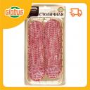 Колбаса сырокопчёная Столичная Егорьевская КГФ полусухая, нарезка Колбаса сырокопчёная Столичная Егорьевская КГФ полусухая, нарезка