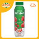 Биойогурт питьевой Актибио клубника, земляника 1,5% Биойогурт питьевой Актибио клубника, земляника 1,5%