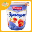 Продукт йогуртный Эрмигурт Клубника-земляника 7,5% Продукт йогуртный Эрмигурт Клубника-земляника 7,5%