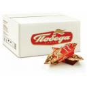 Конфеты Победа вкуса Птица счастья вафельные с начинкой из тертого миндаля в сливочном шоколаде, коробка, 1.5 кг Конфеты Победа вкуса Птица счастья вафельные с начинкой из тертого миндаля в сливочном шоколаде, коробка, 1.5 кг