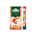 Чай черный Ahmad Tea Strawberry Cream в пакетиках, 25 пак. Чай черный Ahmad Tea Strawberry Cream в пакетиках, 25 пак.