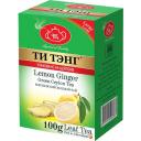 Чай зеленый "Ти Тэнг" - Лимон с имбирем, картон, 100 гр. Чай зеленый "Ти Тэнг" - Лимон с имбирем, картон, 100 гр.