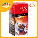 Чай чёрный Tess Pleasure с шиповником и яблоком Чай чёрный Tess Pleasure с шиповником и яблоком