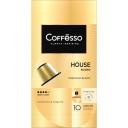 Кофе в капсулах Coffesso House Blend, интенсивность 8, 10 шт Кофе в капсулах Coffesso House Blend, интенсивность 8, 10 шт
