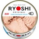 RYOSHI Тунец полосатый натуральный ж/б №38 с ключом, 185 г RYOSHI Тунец полосатый натуральный ж/б №38 с ключом, 185 г