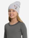 Шапка для девочек Demix, Серый Шапка для девочек Demix, Серый