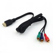 1 м 1080 P HDMI-3RCA кабель аудио-видео AV-кабель разъем компонента проводной шнур для DVD HDTV 1 м 1080 P HDMI-3RCA кабель аудио-видео AV-кабель разъем компонента проводной шнур для DVD HDTV