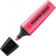 Маркер текстовый Stabilo Boss Original 70/56 розовый 2-5 мм, (скошенный) Маркер текстовый Stabilo Boss Original 70/56 розовый 2-5 мм, (скошенный)