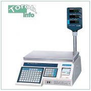 CAS LP-06R (v.1.6.) - весы торговые с печатью этикеток. со стойкой CAS LP-06R (v.1.6.) - весы торговые с печатью этикеток. со стойкой