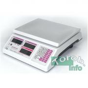 Штрих M7T 15-2,5 А версия 3.1 LCD, LED весы торговые. max-6/15кг, d-2/5г Штрих M7T 15-2,5 А версия 3.1 LCD, LED весы торговые. max-6/15кг, d-2/5г