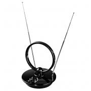 ТВ антенна Hama комнатная активная TV/FM/DVB-T 36 дБ 30 - 950 МГц черный (H-121650) ТВ антенна Hama комнатная активная TV/FM/DVB-T 36 дБ 30 - 950 МГц черный (H-121650)