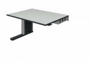 Скругленное крыло столешницы SynergyConsole Basic D800 правое, RAL7035 Скругленное крыло столешницы SynergyConsole Basic D800 правое, RAL7035
