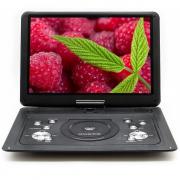 Портативный DVD плеер 16 Eplutus EP-1516T c цифровым тюнером DVB-T2 (Черный) Портативный DVD плеер 16 Eplutus EP-1516T c цифровым тюнером DVB-T2 (Черный)