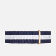 Ремешок для часов Daniel Wellington Classic Glasgow 20mm Blue/White/Gold Ремешок для часов Daniel Wellington Classic Glasgow 20mm Blue/White/Gold