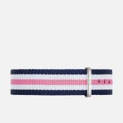 Ремешок для женских часов Daniel Wellington Classic Southampton 18mm Blue/White/Pink/Silver Ремешок для женских часов Daniel Wellington Classic Southampton 18mm Blue/White/Pink/Silver