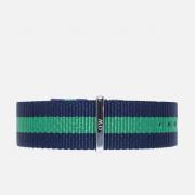 Ремешок для часов Daniel Wellington Classic Warwick 20mm Blue/Green/Silver Ремешок для часов Daniel Wellington Classic Warwick 20mm Blue/Green/Silver