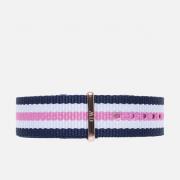 Ремешок для женских часов Daniel Wellington Classic Southampton 18mm Blue/White/Pink/Gold Ремешок для женских часов Daniel Wellington Classic Southampton 18mm Blue/White/Pink/Gold