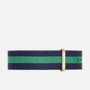 Ремешок для часов Daniel Wellington Classic Warwick 20mm Blue/Green/Gold Ремешок для часов Daniel Wellington Classic Warwick 20mm Blue/Green/Gold