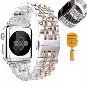 Ремешок для часов для Apple Watch Series 4/3/2/1 Apple Бабочка Пряжка Нержавеющая сталь Повязка на запястье Ремешок для часов для Apple Watch Series 4/3/2/1 Apple Бабочка Пряжка Нержавеющая сталь Повязка на запястье