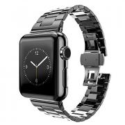 Ремешок для часов для Apple Watch Series 4/3/2/1 Apple Бабочка Пряжка Нержавеющая сталь Повязка на запястье Ремешок для часов для Apple Watch Series 4/3/2/1 Apple Бабочка Пряжка Нержавеющая сталь Повязка на запястье