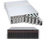 Supermicro SYS-5039MS-H8TRF - 3U, 8xNode (LGA1151, 4xDDR4, 2x3.5" HDD, 2x1GbE, IPMI), 2x1600W Supermicro SYS-5039MS-H8TRF - 3U, 8xNode (LGA1151, 4xDDR4, 2x3.5" HDD, 2x1GbE, IPMI), 2x1600W
