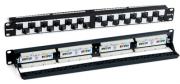 Патч-панель 19", 1U, с угловыми портами, 24 порта RJ-45, категория 6 Hyperline PP2A-19-24S-8P8C-C6-110 Патч-панель 19", 1U, с угловыми портами, 24 порта RJ-45, категория 6 Hyperline PP2A-19-24S-8P8C-C6-110