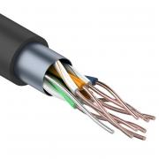 Кабель витая пара REXANT FTP 4PR 24AWG, CAT5e наружный (OUTDOOR) (бухта 305m) (в коробке) Кабель витая пара REXANT FTP 4PR 24AWG, CAT5e наружный (OUTDOOR) (бухта 305m) (в коробке)