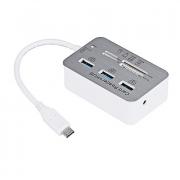 cwxuan 10Гбит USB Тип C 3 USB 3.0 концентратор / SD / TF / MS / m2 адаптер / устройство для считывания карт cwxuan 10Гбит USB Тип C 3 USB 3.0 концентратор / SD / TF / MS / m2 адаптер / устройство для считывания карт
