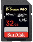 Карта памяти 32GB SanDisk SDSDXXG-032G-GN4IN Extreme Pro SDHC - 95MB/s V30 UHS-I U3 Карта памяти 32GB SanDisk SDSDXXG-032G-GN4IN Extreme Pro SDHC - 95MB/s V30 UHS-I U3
