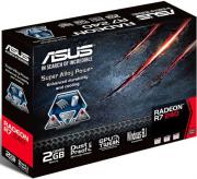 Видеокарта PCI-E ASUS Radeon R7 240 R7240-2GD3-L 2GB Low Profile GDDR3 128bit 28nm 730/1800MHz DVI(HDCP)/HDMI/VGA RTL Видеокарта PCI-E ASUS Radeon R7 240 R7240-2GD3-L 2GB Low Profile GDDR3 128bit 28nm 730/1800MHz DVI(HDCP)/HDMI/VGA RTL