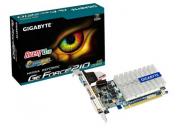 Видеокарта PCI-E GIGABYTE GeForce 210 GV-N210SL-1GI 1GB Silent GDDR3 64bit 40nm 520/1200Mhz DVI(HDCP)/HDMI/VGA RTL Видеокарта PCI-E GIGABYTE GeForce 210 GV-N210SL-1GI 1GB Silent GDDR3 64bit 40nm 520/1200Mhz DVI(HDCP)/HDMI/VGA RTL
