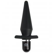 Черная анальная пробка с вибрацией Delicious Fullness Vibrating Butt Plug - 14 см. Fifty Shades of Grey FS-48291 Черная анальная пробка с вибрацией Delicious Fullness Vibrating Butt Plug - 14 см. Fifty Shades of Grey FS-48291