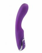 Фиолетовый перезаряжаемый вибратор Rechargeable G-Lover - 21 см. Shots Media BV SHT235PUR Фиолетовый перезаряжаемый вибратор Rechargeable G-Lover - 21 см. Shots Media BV SHT235PUR